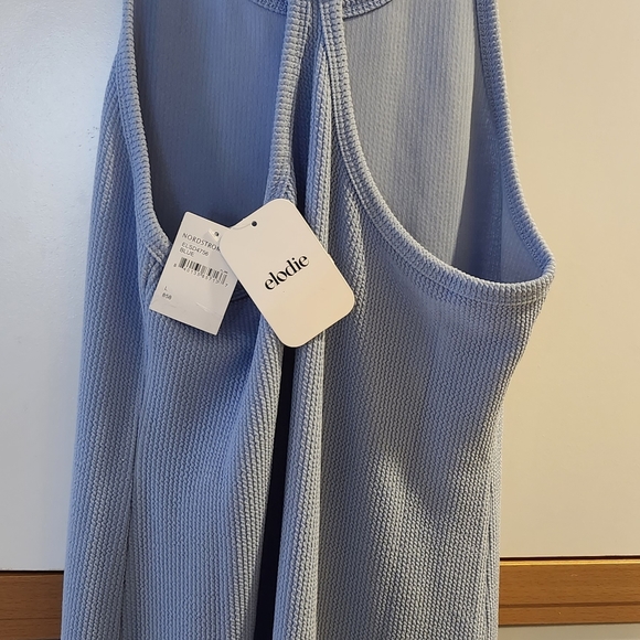 NWT- ELODIE Nordstrom Ribbed Knit Mini Dress with O-Ring on back. Size Large $15 - Picture 4 of 16